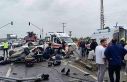 Takla atan otomobil ters döndü: 2’si çocuk 5...