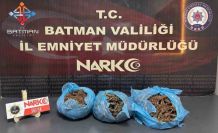 Batman’da durdurulan araçta uyuşturucu ele geçirildi