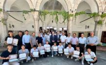 Büyükağa Kur’an Kursu’nda genç hafızlar belgelerine kavuştu