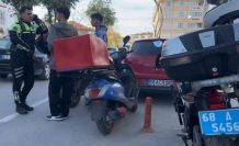 Plakasız, kasksız ve ehliyetsiz sürücüye 35 bin 239 lira ceza