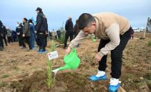 Edirne’de şehitler anısına 500 fidan toprakla buluştu