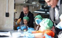 Elazığ’da minik şefler mutfakta yeteneklerini sergiledi