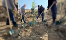 Fidanlar toprakla buluştu