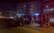 Kontrolden çıkan otomobil elektrik direğine çarptı: 1 yaralı