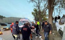 Takla atan otomobil hurdaya döndü: 1 yaralı