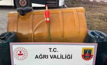 Ağrı’da yolcu otobüsünde 245 litre kaçak akaryakıt ele geçirildi