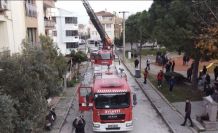 Balıkesir’de çatı yangını