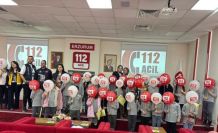 Çocuklara 112 farkındalığı  gezisi