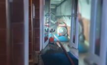 Düzce’de apartmanda çıkan yangında 1 kişi dumandan etkilendi