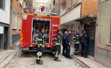 Elazığ’da metruk binada yangın