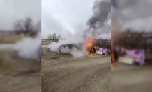 Elazığ’da odunluk deposunda yangın