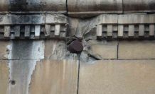 Gaziantep’te Fransız zulmünün 104 yıllık izi: Sivil halka atılan top mermisi hala duvarda duruyor