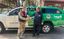 Gaziantep’te yaralı halde bulunan kartal, tedavi altına alındı