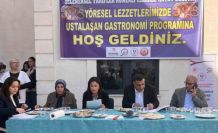 Genç kursiyerler yöresel yemeklerle hünerlerini sergiledi