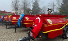 Gölyaka’da köylülere su tankeri