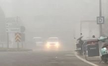 Hayrabolu’da yoğun sis hayatı olumsuz etkiledi