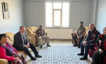 Kağızman’da şehit ve gazi aileleri ziyaret edildi