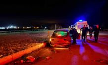 Kırmızı ışık ihlali kazaya sebep oldu: O anlar kamerada