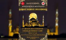 Köyceğizliler Sabah Namazı buluşmasına davet edildi
