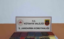 Kütahya’da jandarmadan tarihi eser operasyonu