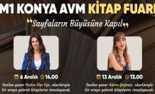 M1 Konya AVM’de imza günleri ve Kitap Fuarı başlıyor