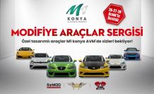 Modifiye otomobil tutkunları M1 Konya AVM’de bir araya gelecek