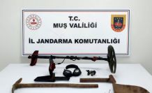 Muş’ta sit alanında kaçak kazı yapan 3 kişi yakalandı