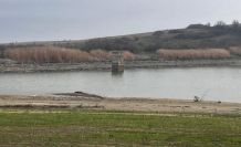 Tekirdağ’daki Hayrabolu Göleti’nde su seviyesi ciddi oranda düştü