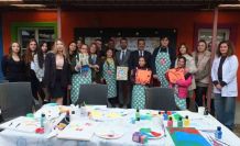 Üniversiteliler, engelli gençleri sevindirdi