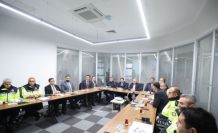 Vali Çiçek ve Başkan Büyükkılıç Trafik Kontrol Merkezi’nde