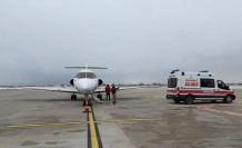 Yenidoğan bebek uçak ambulansla Konya’ya sevk edildi