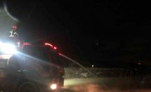 Burdur’da sazlık alanda yangın