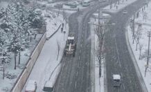 Büyükşehir’den kar yağışı sonrası arterlere anında müdahale