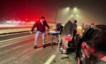 Iğdır’da trafik kazası: 1 yaralı