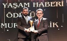 İHA muhabiri Murat Çelik’e "yılın yaşam haberi" ödülü
