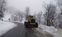 Kahramanmaraş’ta karla mücadele