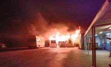 Mudanya’da minibüs duraklarında yangın paniği