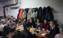 Sobada kaşarlı patates etrafında buluşma