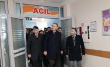 Vali Bozkurt’tan Diyadin Devlet Hastanesine Ziyaret