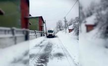 Bartın’ın yüksek kesimlerinde kar etkili oluyor