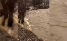 Çankırı’da sağanak sonrası baraj taştı