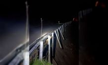 İncirliova’da yol çöktü, sürücülere uyarı yapıldı