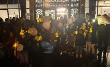 Kahta’da çocuk fener alayı yürüyüşü coşkuyla gerçekleşti