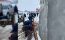 Köyün içme suyu şebekesindeki arıza giderildi