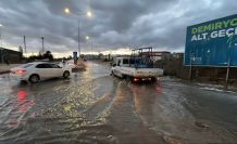 Niğde’de sağanak ve fırtına etkili oldu