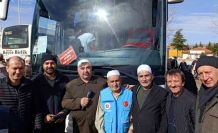 Simav’dan 43 Ramazan ayı umrecisi dualarla uğurlandı