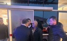 Vali Hacıbektaşoğlu maden ocağındaki göçükte yaralanan işçiyi hastanede ziyaret etti