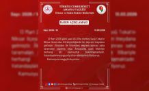Amasya Valiliği: "İlimizden de hissedilen deprem sonrası olumsuzluk bulunmamakta"