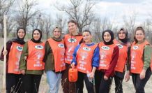 Karapınar’da erozyon sahasına fidan dikildi