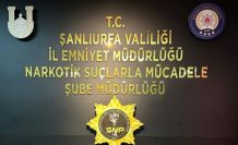 Şanlıurfa’da 2 kilo 150 gram uyuşturucu ele geçirildi